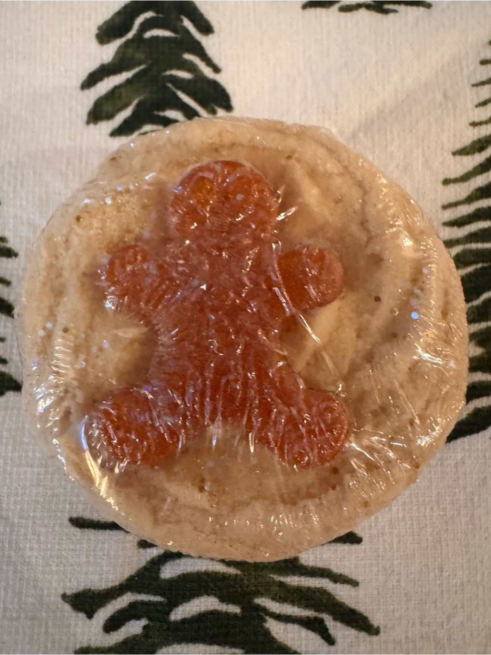 Gingerbread Man Scented Bath Bomb